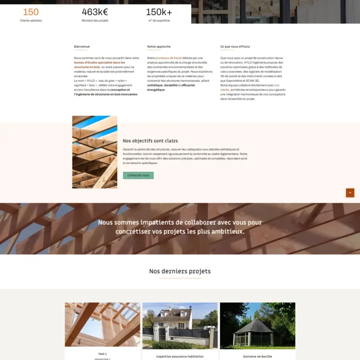 Xylo Ingénierie – en construction
